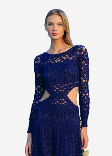 Alnich night dress navy