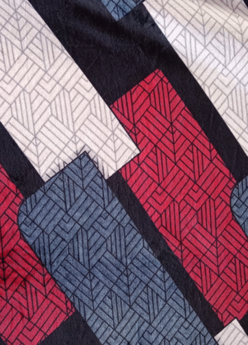 cobertor matrimonial estampado