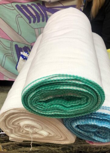 franela pañal doble feston