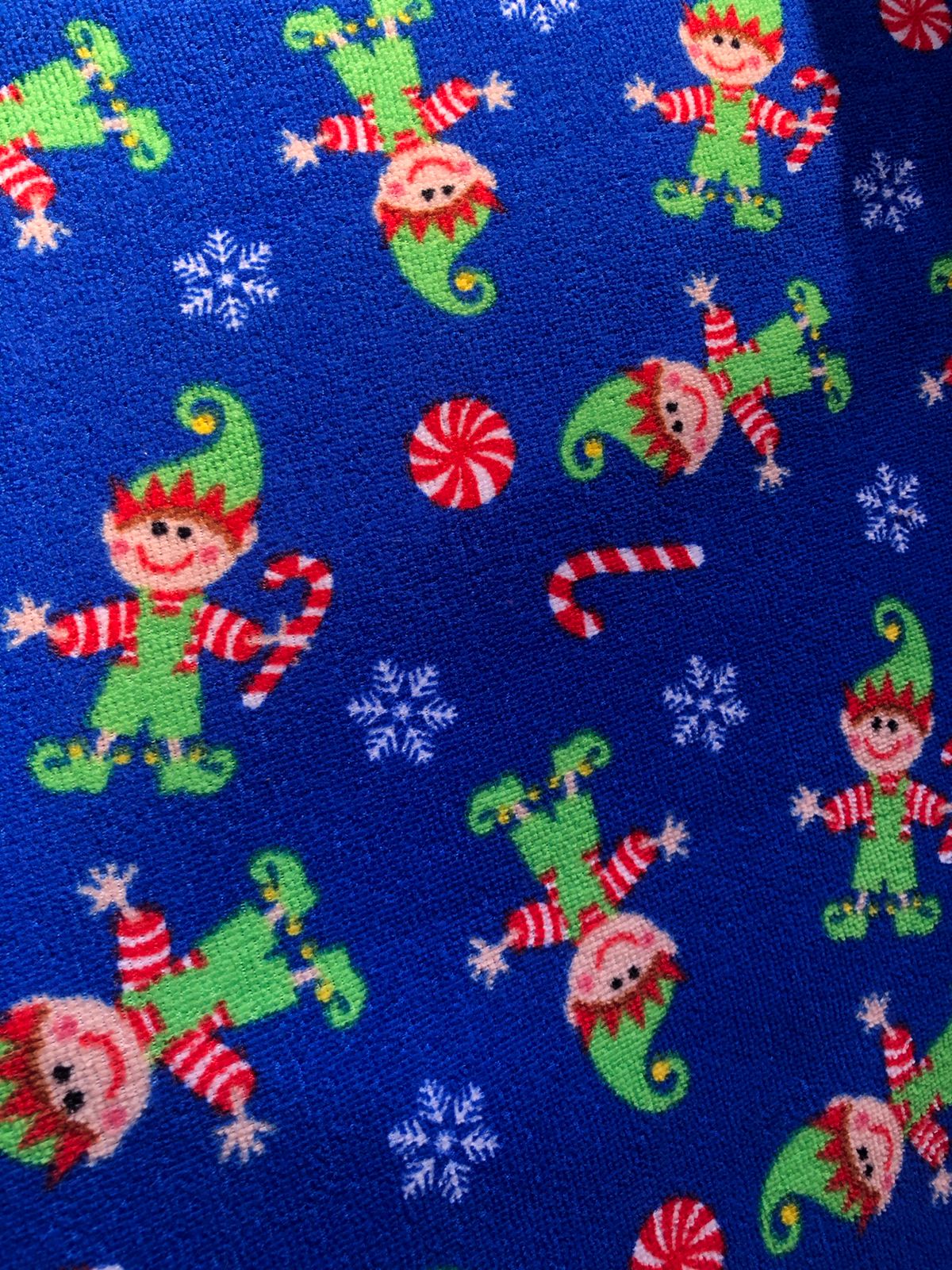 micro fibra navideña micro fibra navideña