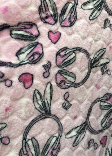 flanel klipin estampado