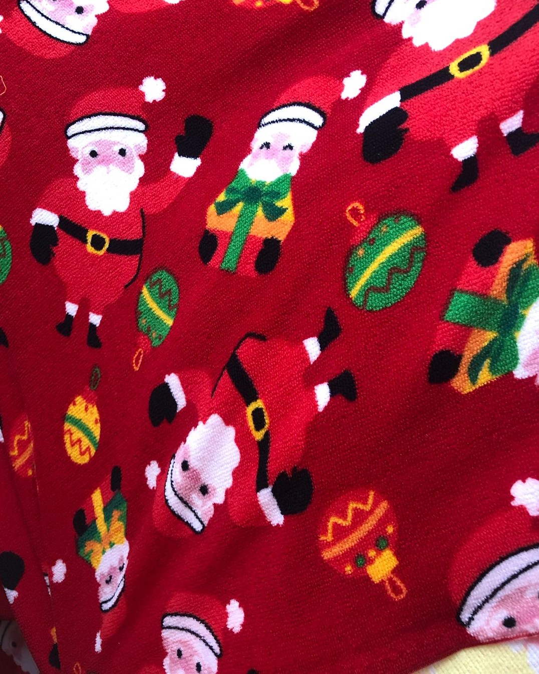 micro fibra navideña micro fibra navideña